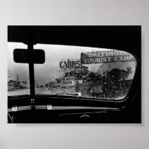 Looking out the window print