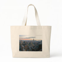 Looking South from Top of the Rock New York City Canvas Bags