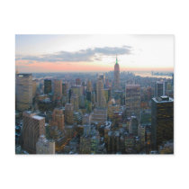 Looking South from Top of the Rock New York City Post Card