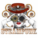 looking steampunked steampunk collage art photo sculptures