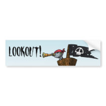 LOOKOUT! BUMPER STICKER