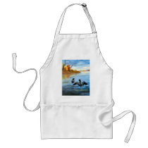 Loon Dance II Apron
