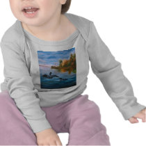 Loon Dance Toddler tshirt