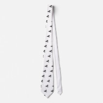 Loon Line Art Neckties