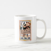 Looney Tunes Rabbit Seasoning Coffee Mugs