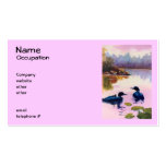 Loons At Twilight Business Cards