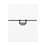 loop resistance icon post card