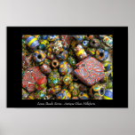 Loose Beads Series - Antique Millefiori Glass Poster