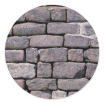 Loose brick wall stickers