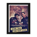 Loose Talk Can Cost Lives postcards