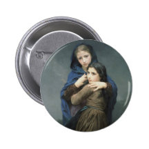 L'Orage (The Storm) William-Adolphe Bouguereau Buttons