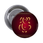 Lord Ganesha - Button