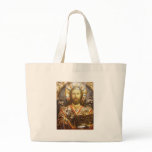 Lord Jesus Christ Orthodox Icon Canvas Bag