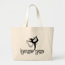 Lord of The Dance Pose Iyengar Yoga Gift Tote Bag
