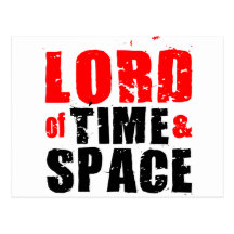 Lord of Time and Space Post Card