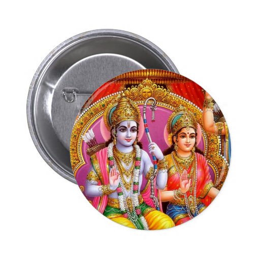 Lord Rama Pinback Button