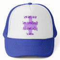 Lord teach me to love unconditionally-Religous hats