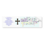 Lord's Paryer Bumper sticker