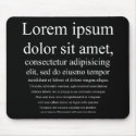 Lorem Ipsum mousepads