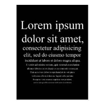 Lorem Ipsum Post Cards