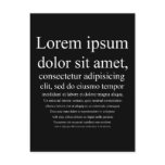Lorem Ipsum postcards