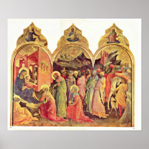 Lorenzo Monaco - Adoration of the Magi Poster