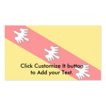 Lorraine, France flag Business Card Templates