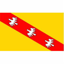 Lorraine, France flag Photo Cutout