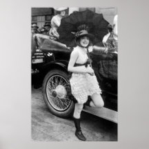 Los Angeles Bather, early 1900s Posters