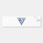 Los Angeles Blades Ice Hockey Team Logo Bumper Sticker