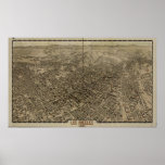 Los Angeles California 1909 Panoramic Map
