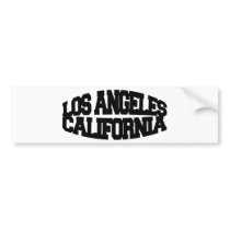 Los Angeles California Bumper Sticker