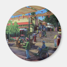 Los Angeles Chinatown Fridge Magnets