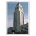 Los Angeles City Hall Card