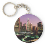 Los Angeles Night Lights keychains