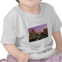 Los Angeles Night Lights Tshirts