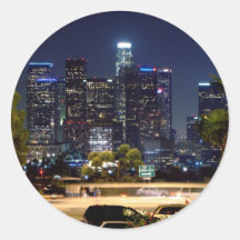 Los Angeles Night Sticker