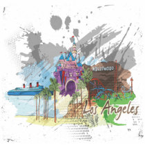 Los Angeles Photo Cut Out