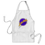 Los Angeles purpleswoop apron