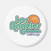 Los Angeles Refrigerator Magnet