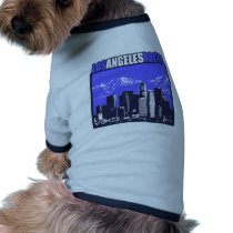 Los Angeles Rocks! Doggie T Shirt