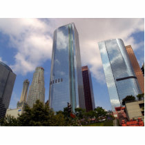 Los Angeles Skyline Cut Out
