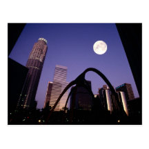 Los Angeles Skyscrapers Postcard