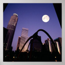 Los Angeles Skyscrapers Poster
