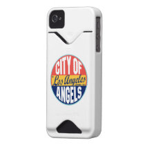Los Angeles Vintage Label Id Iphone 4 Cover