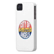 Los Angeles Vintage Label iPhone 4 Case