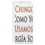 Los Chingones Como Yo Usamos Energia Solar Custom Rack Card