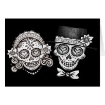 Los Novios - Day of the Dead Cards