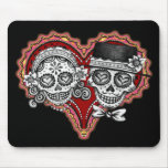 Los Novios - Dia de los Muertos Mousepads