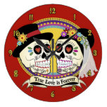 Los Novios (English) Wall Clock